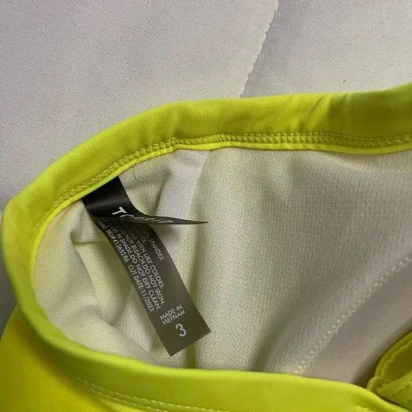 Torrid Neon Yellow Strappy Bikini Top - Picture 3 of 3
